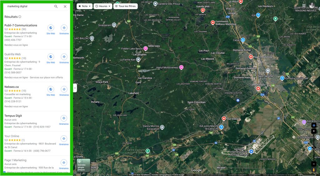 Qu'est-ce que Google Local Finder